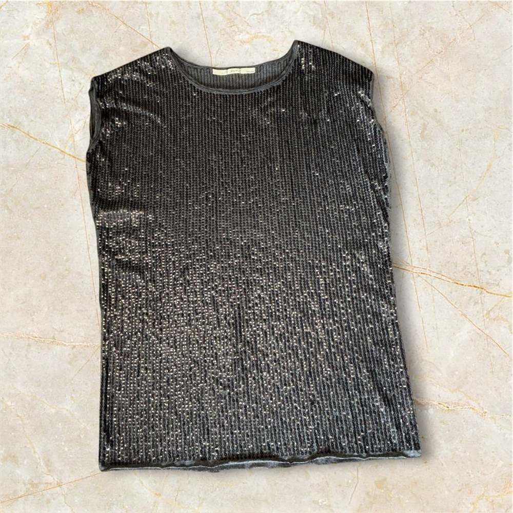 Gibson Charcoal Ribbed Knit Top